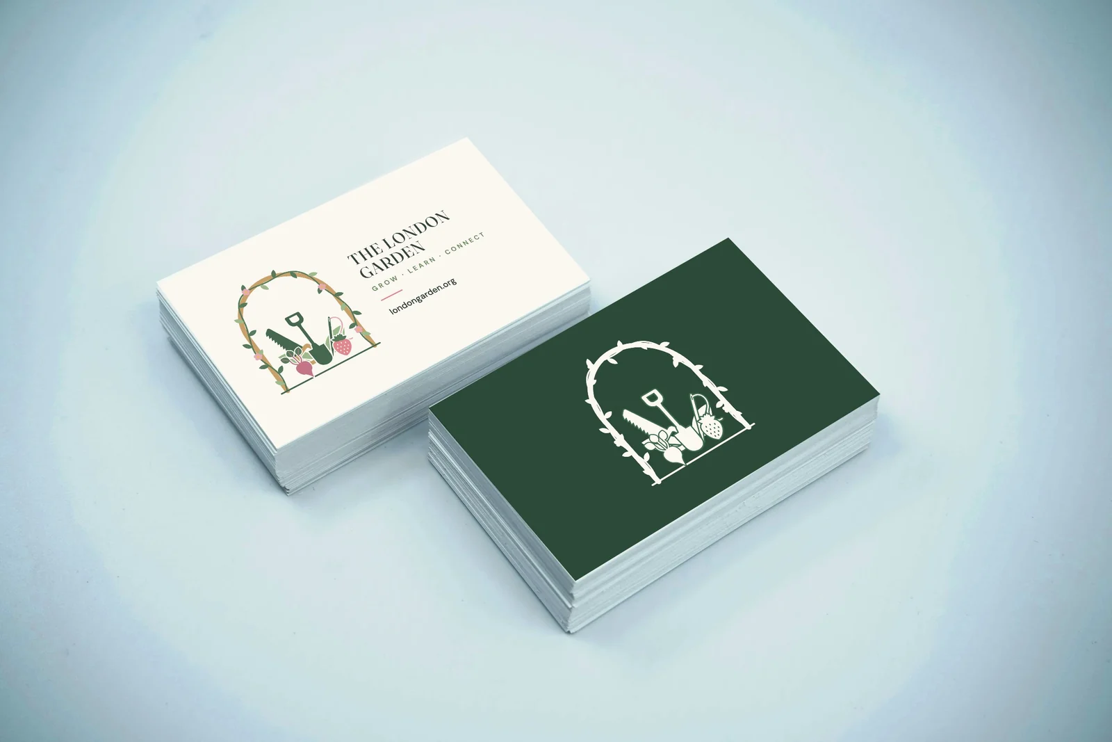 London Garden business cards